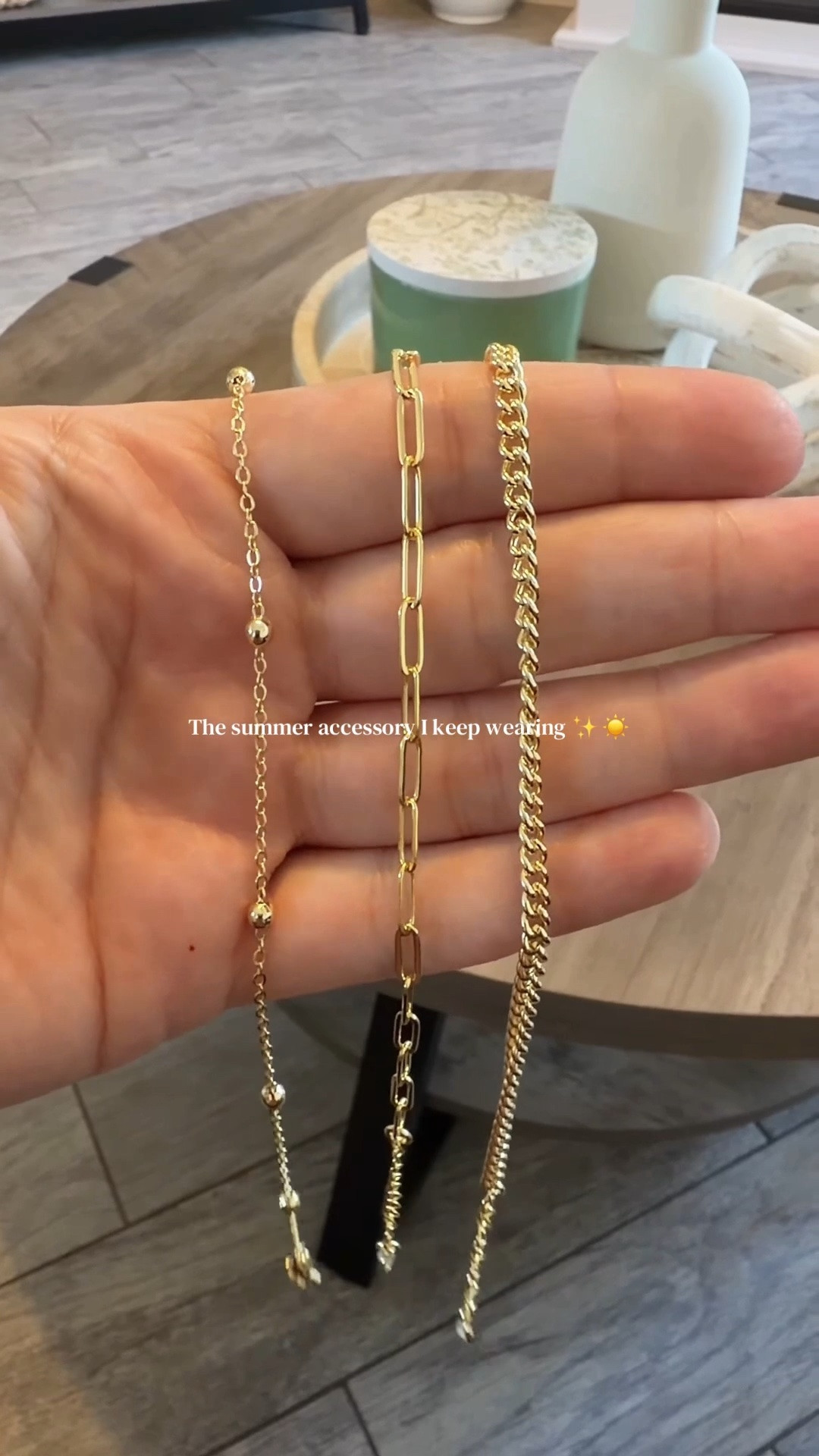 The prettiest layered anklet stack for summer 💕 dainty, and perfect for beach days, sandals, and everyday outfits.

#SummerJewelry #AnkletStack #BeachStyle #AmazonFashionFinds #SummerAccessories

#LTKgrwm #LTKmomlife #LTKootd