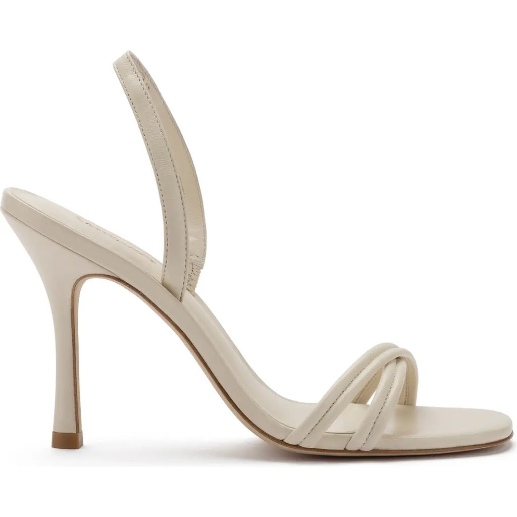 Larroudé Annie Sandal in Ivory at Nordstrom, Size 7 | Nordstrom