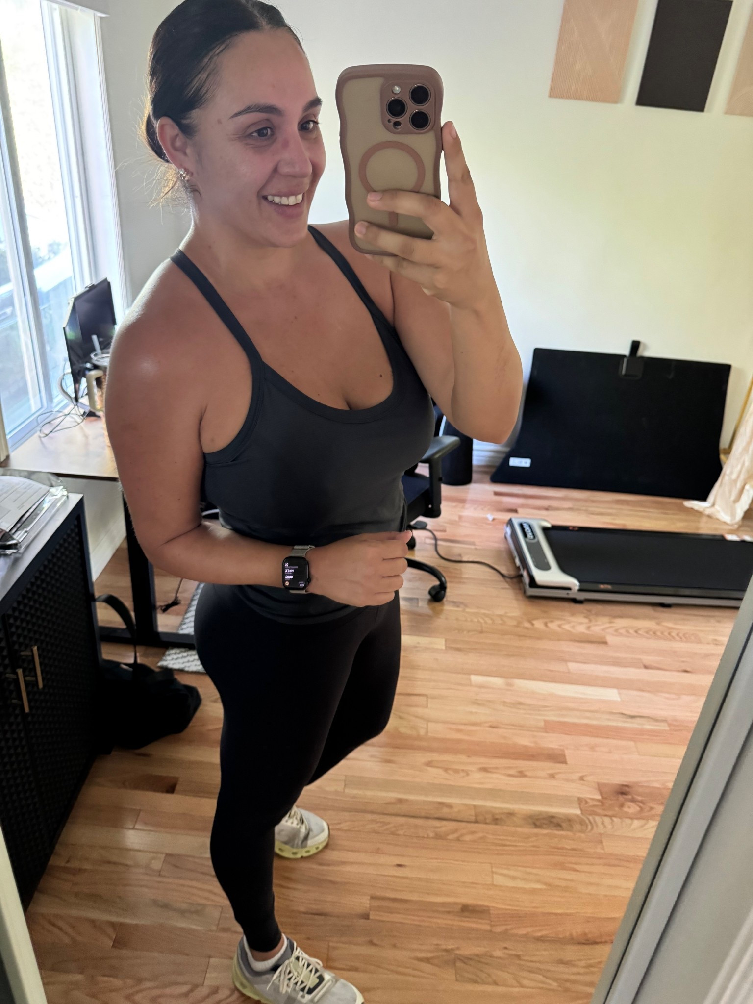 Lagree, morning workout, workout tank, grey tank, lululemon, Amazon tank, Amazon sports bra, Apple Watch, sunscreen, face sunscreen, iPhone case fall, fall, hair, hair slick back bun, dae, socks, running socks, lipgloss, perfume 

#LTKBeauty #LTKSeasonal #LTKActive