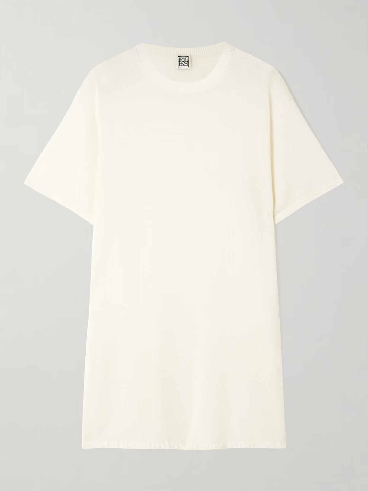 TOTEME - Lyocell And Cashmere-blend T-shirt - White | NET-A-PORTER (UK & EU)