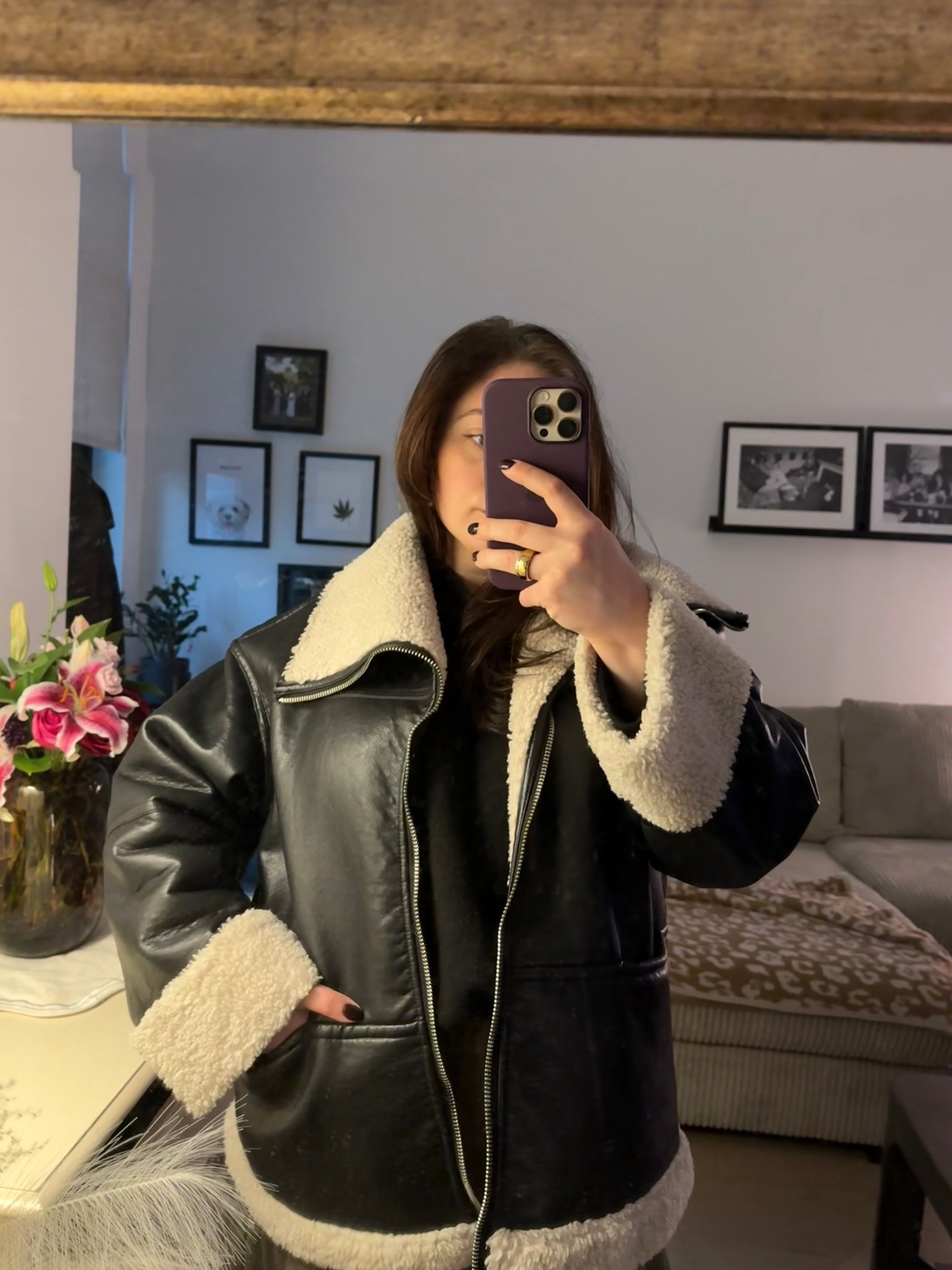 Bestttttt leather jacket  

#LTKSeasonal #LTKootd