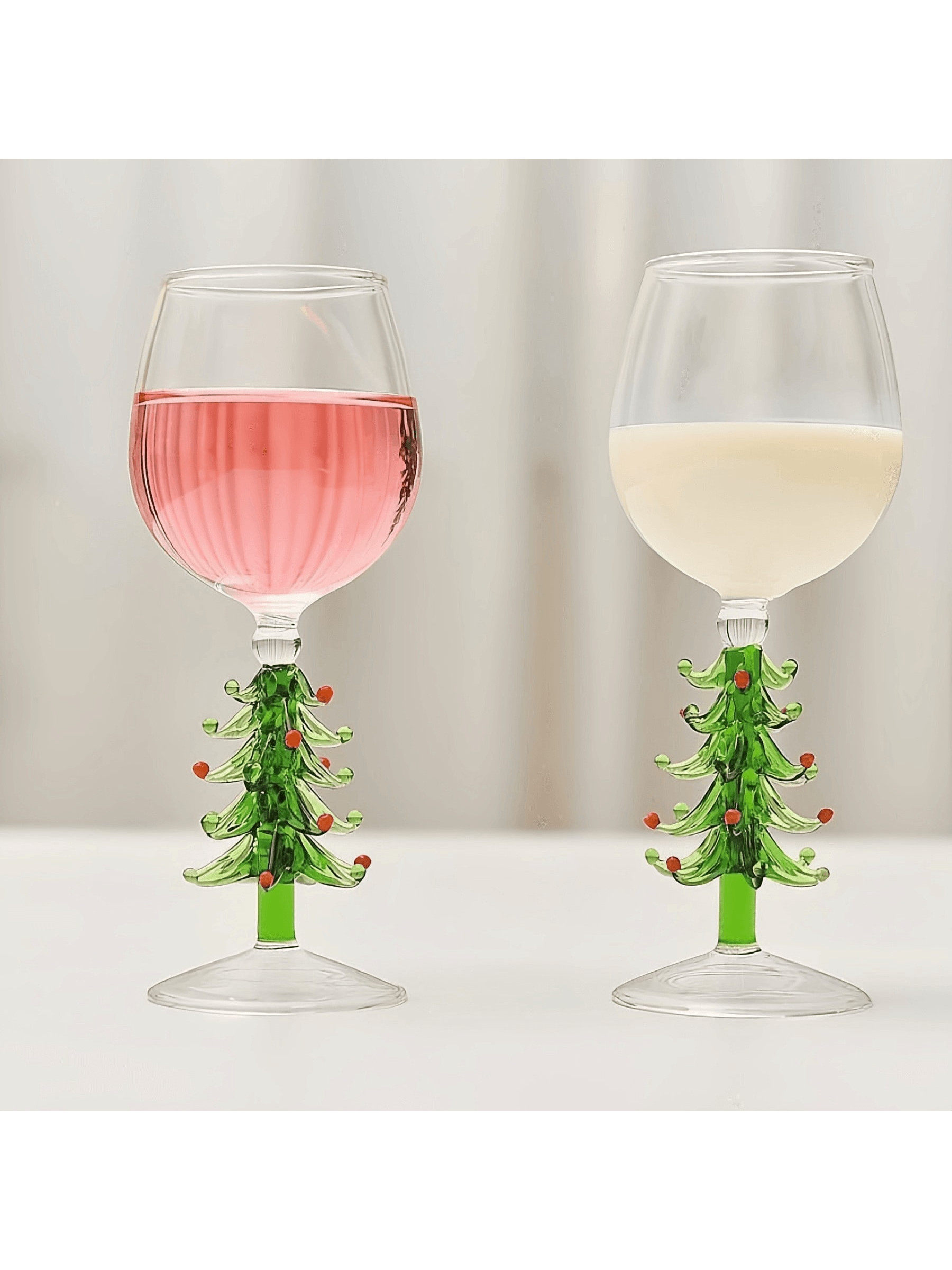1pc New Popular High Borosilicate Christmas Tree Shape Glass Cup Creative Wine Glass For Champagn... | SHEIN