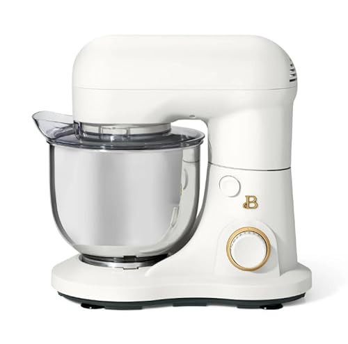 Generic Beautiful 3.5 Qt Stand Mixer, Lightweight & Powerful with Tilt-Head, White Icing by Drew Barrymore | Amazon (US)