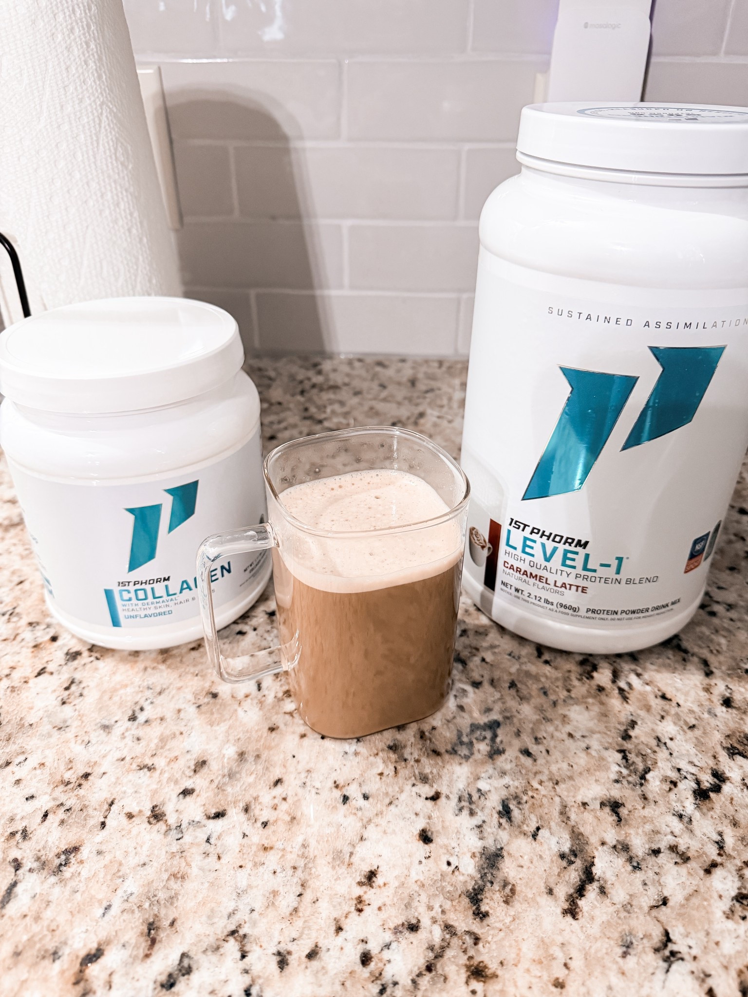 Morning coffee combo: unflavored collagen + caramel latte @1st Phorm 

#LTKmorningroutine