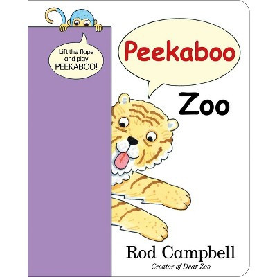 Peekaboo Zoo - by  Rod Campbell (Board Book) | Target