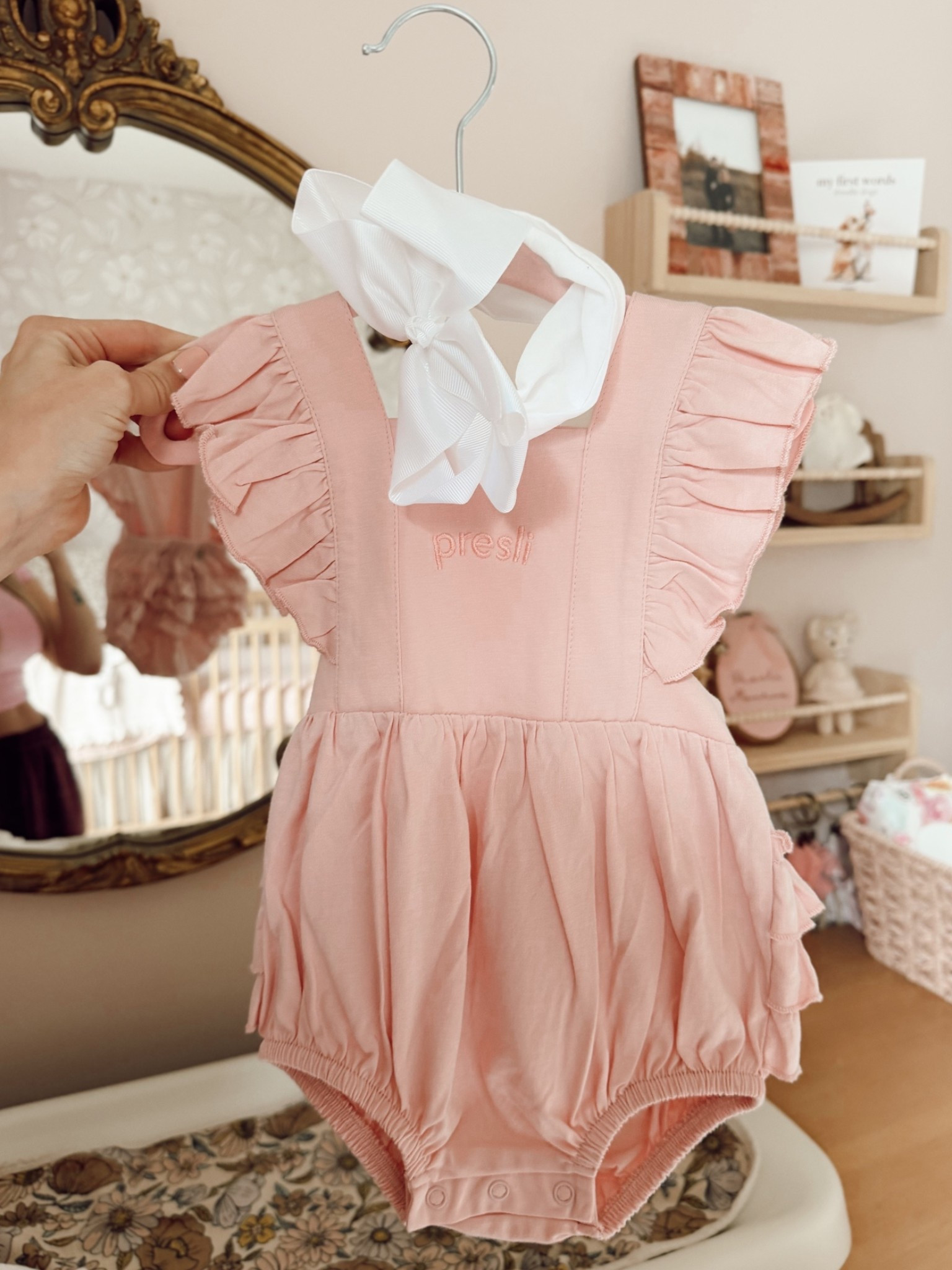 you’re kidding @Caden Lane loving this little personalized romper for baby girl!

#LTKmomlife #LTKBaby #LTKKids
