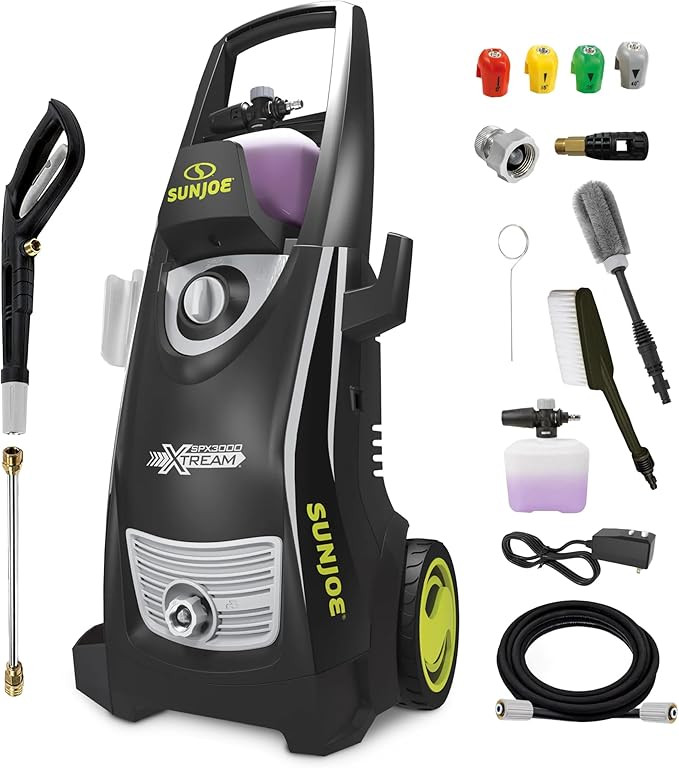 Sun Joe Electric Pressure Power Washer, 2200 PSI (PWMA Certified), 1.1 GPM, Dual Soap Tanks, SPX3... | Amazon (US)