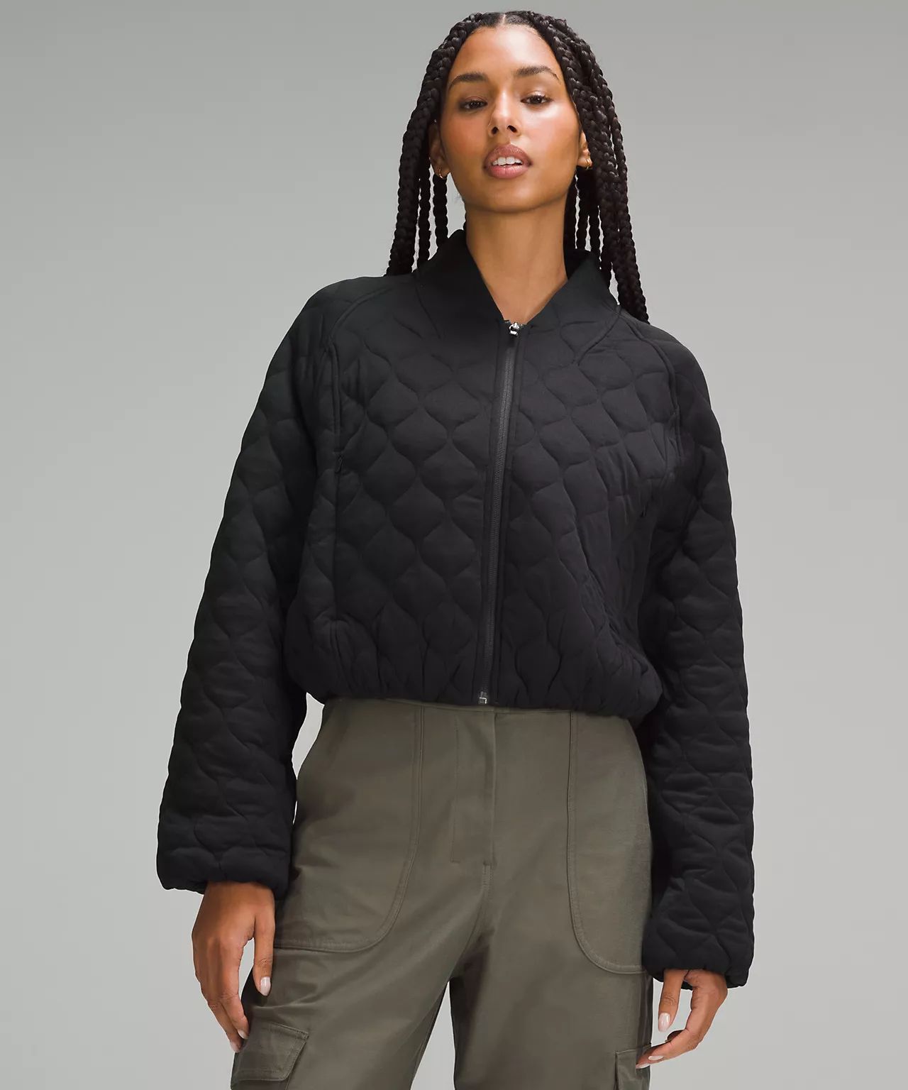 Quilted Bomber Jacket | Women's Hoodies & Sweatshirts | lululemon | Lululemon (US)