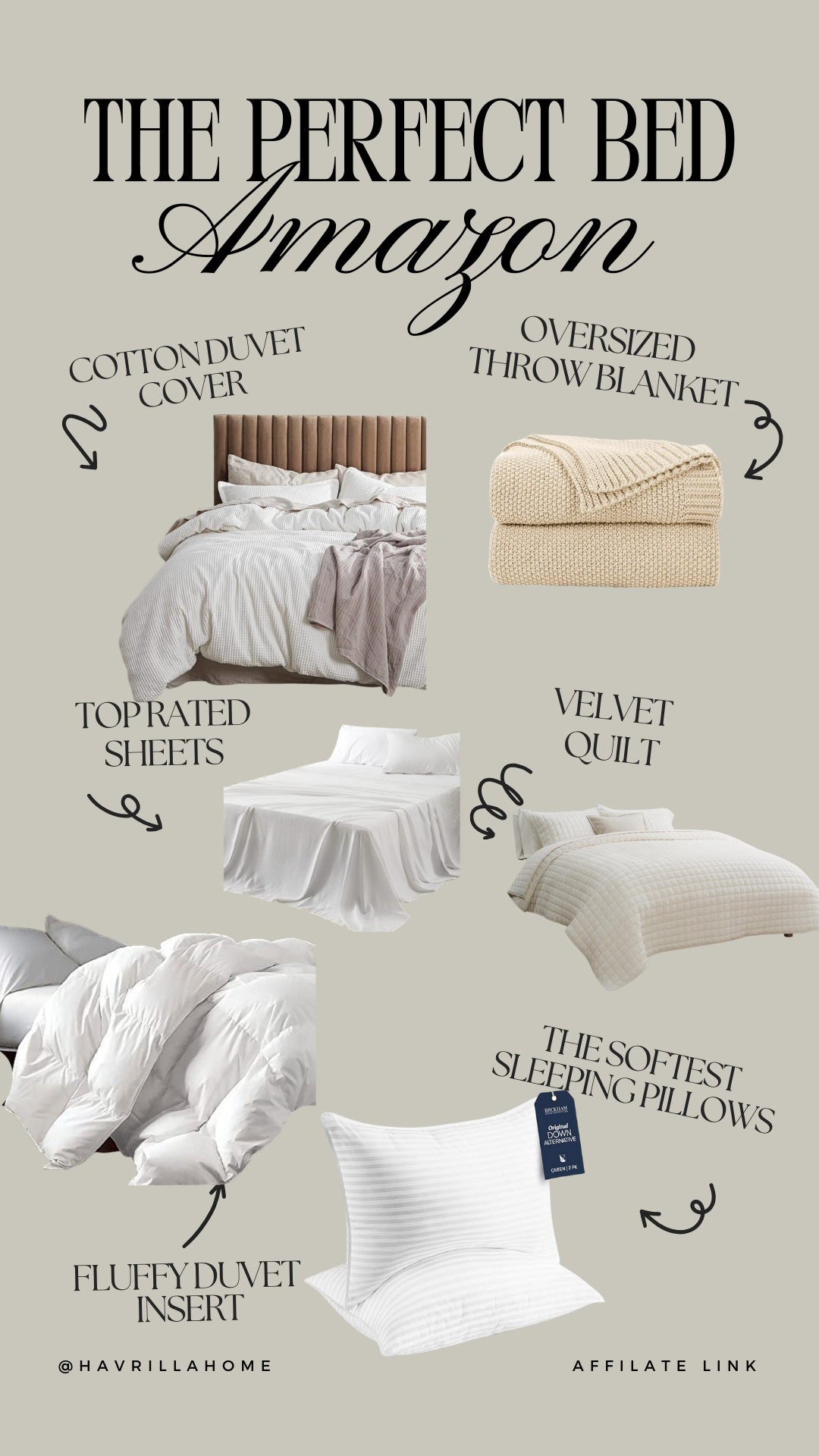 The perfect bed, bedding favorites, best bedding amazon, luxury bedding on a budget, cotton duvet cover, top rated bed sheets, fluffy duvet insert, oversized throw blanket, velvet quilt bedding, softest sleeping pillows, neutral bedding set, cozy bedroom essentials, hotel style bedding, amazon bedding finds 

 

#LTKHome