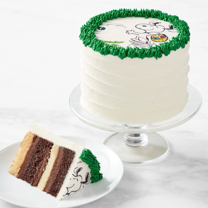 PEANUTS™ Easter Four-Layer Cake, Serves 8-10 | Williams-Sonoma