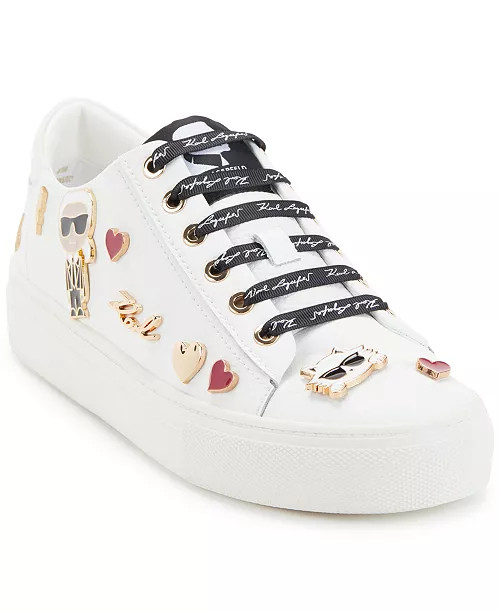Women's Cate Pins Lace-Up Sneakers | Macy's