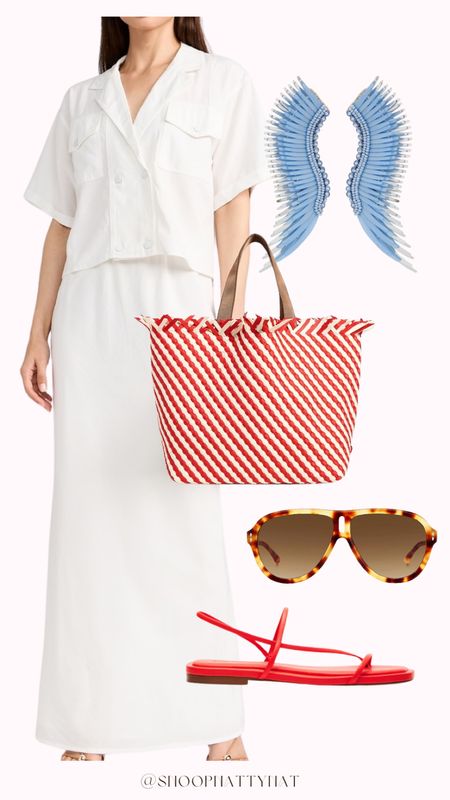 4th of July Looks ❤️💙 

Fourth of July outfit - summer outfit inspo - white matching set - preppy fashion - summer accessories - designer bag 

#LTKItBag #LTKSeasonal #LTKStyleTip