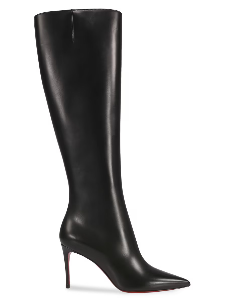 BEST SELLERChristian LouboutinKate Botta 85MM Knee High Boots | Saks Fifth Avenue