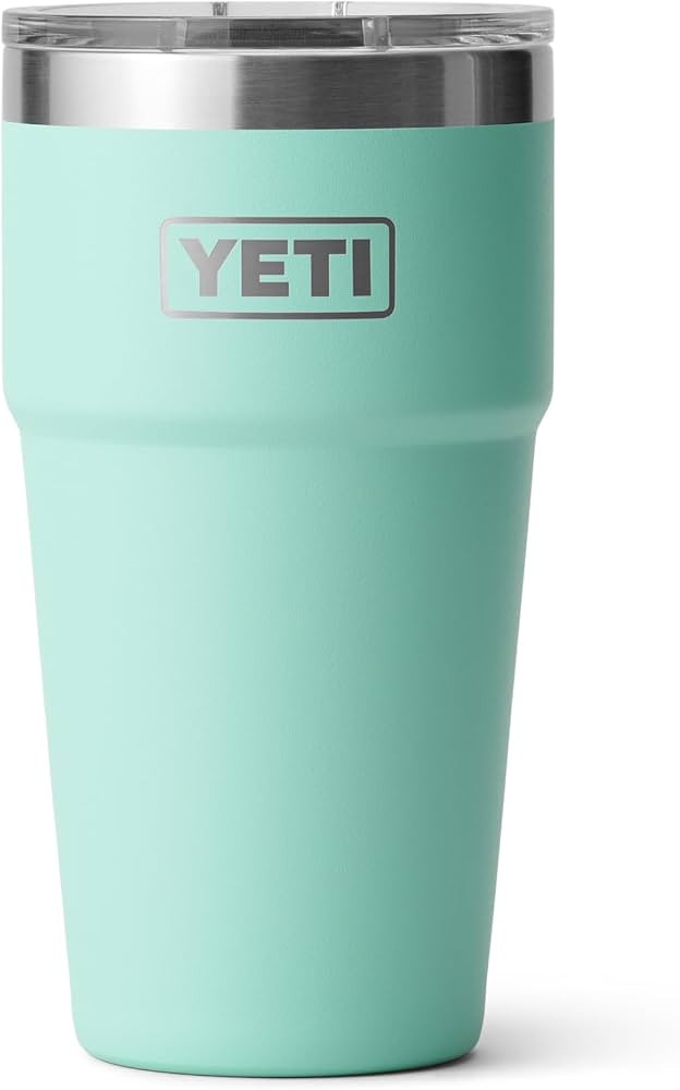 YETI Rambler 20 oz Stackable Tumbler, Stainless Steel, Vacuum Insulated with MagSlider Lid | Amazon (US)