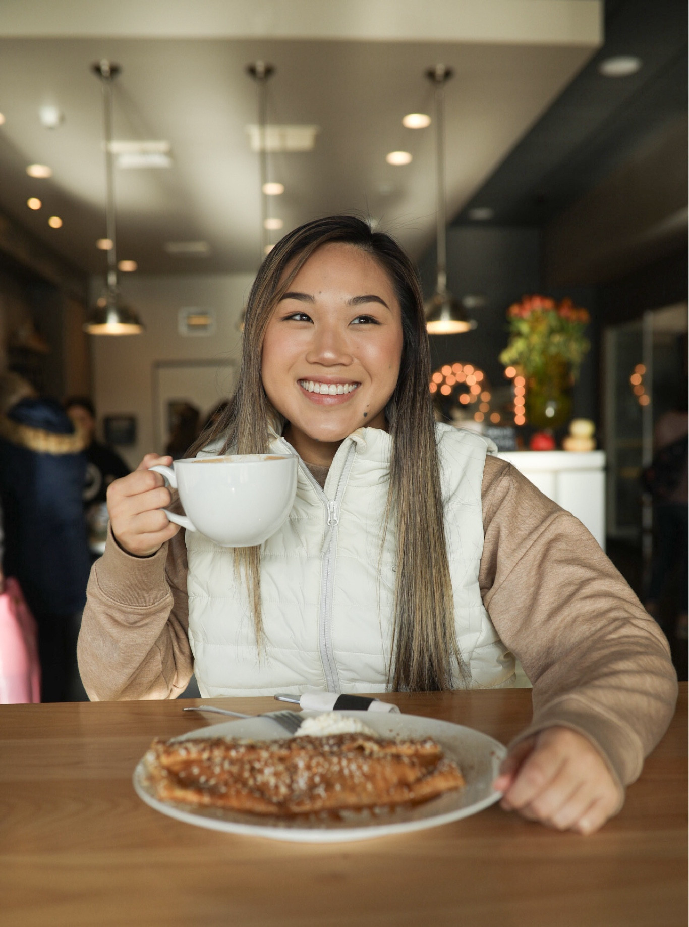 Cozy thanks to my heated vest! I’m 5’2” and recommend size Small. Get Medium to fit thicker hoodies under!


#LTKtravel #LTKstyletip #LTKSeasonal