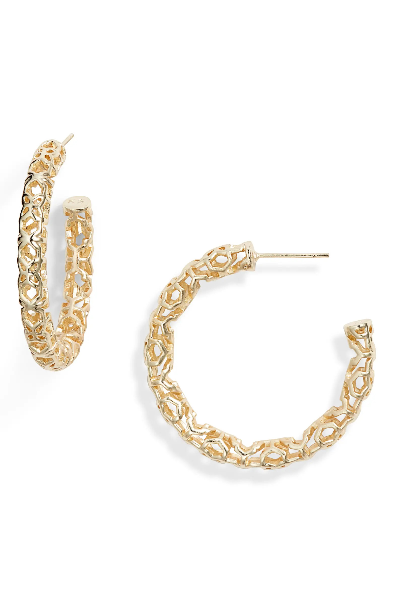 Kendra Scott Maggie Medium Hoop Earrings | Nordstrom | Nordstrom