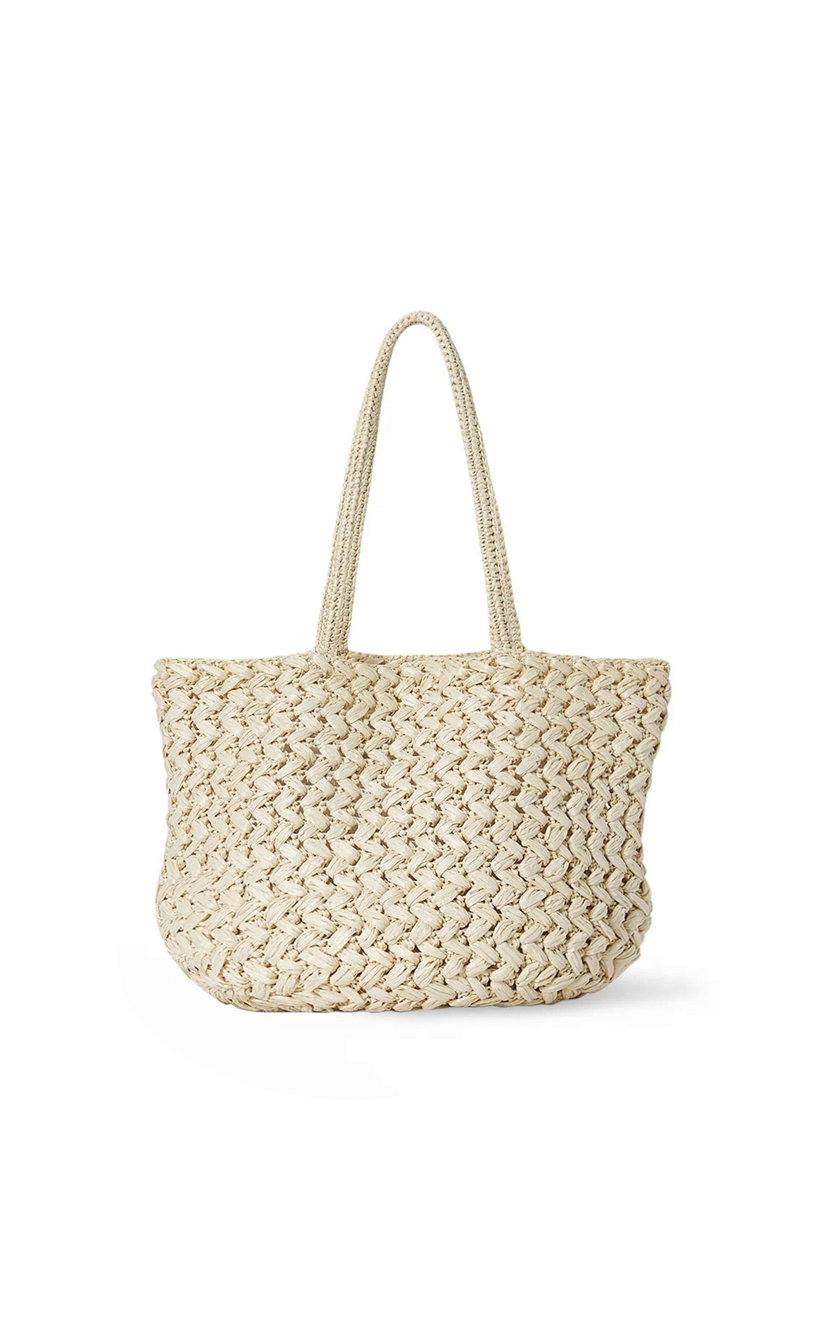 The Row - Estelle Raffia Tote Bag - Neutral - OS - Moda Operandi | Moda Operandi (Global)