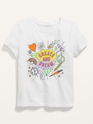 Short-Sleeve Graphic Tee for Girls | Old Navy (US)