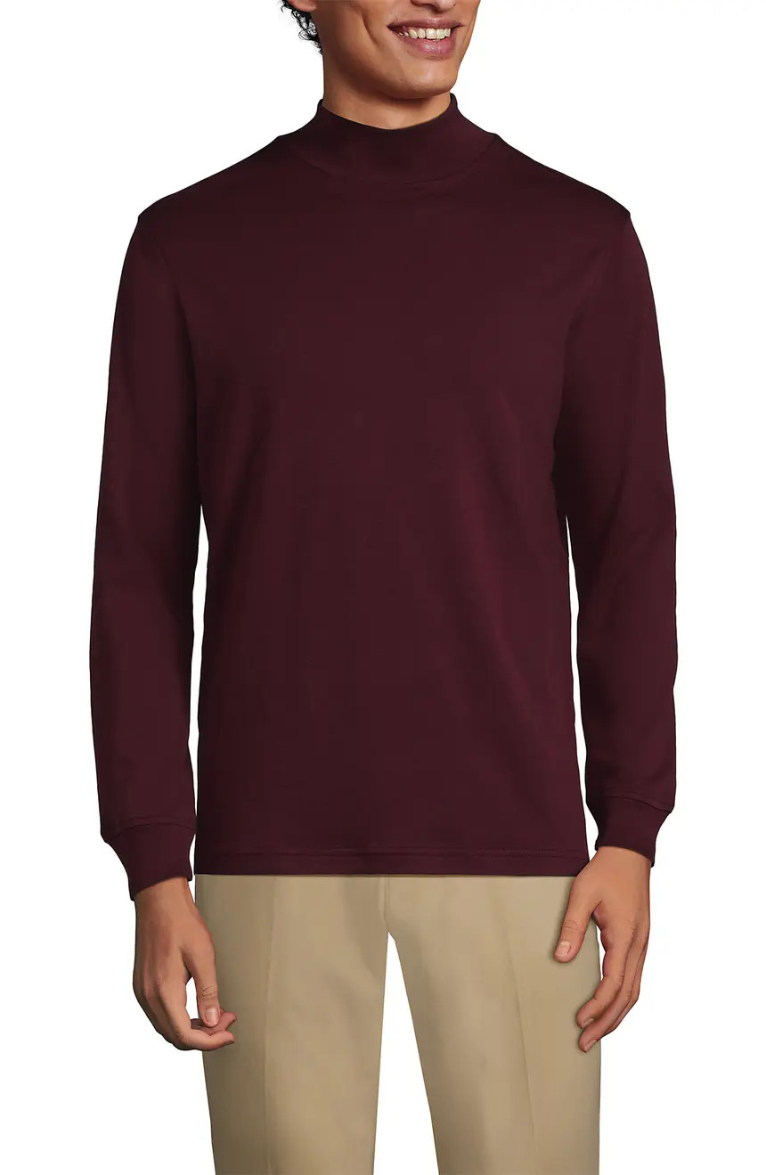 Cotton Supima Mock Turtleneck | Nordstrom