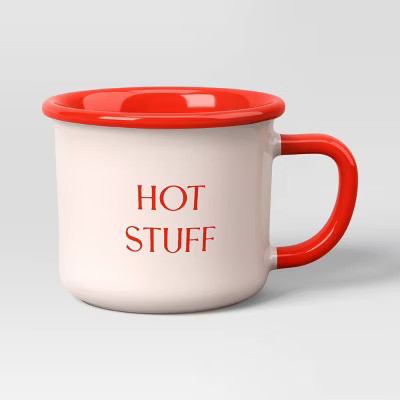 13oz Stoneware HOT STUFF Camper Mug - Room Essentials™ | Target