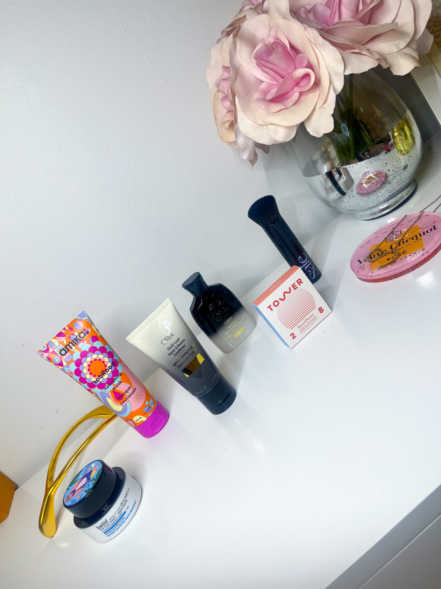 Sephora Friends and Family Sale Part 1. Each item is $26 or under! 💋🛍️ 

Mini Belif Aqua Bomb Hydrating Moisturizer, Mini Amika Nourshing Hair Mask,  Mini Oribe Gold Lust Shampoo & Conditioner, Tower 28 Blush in Rush Hour, and Saie Base Foundation Brush

#Sephora #Skincare #Haircare #Beauty 

#LTKunder50 #LTKbeauty #LTKSale