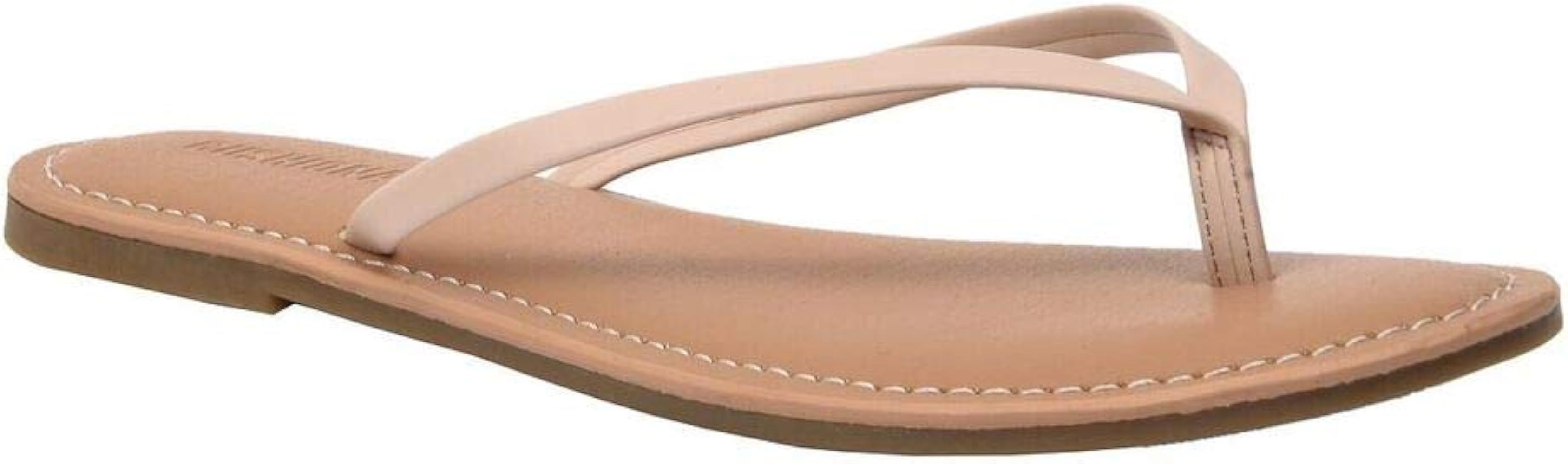 Cushionaire Women's Cora Flat Flip Flop Sandal with +Comfort | Amazon (US)