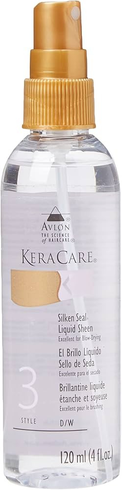 Keracare Silken Seal Liquid Sheen Avlon Spray 4 Oz | Amazon (US)