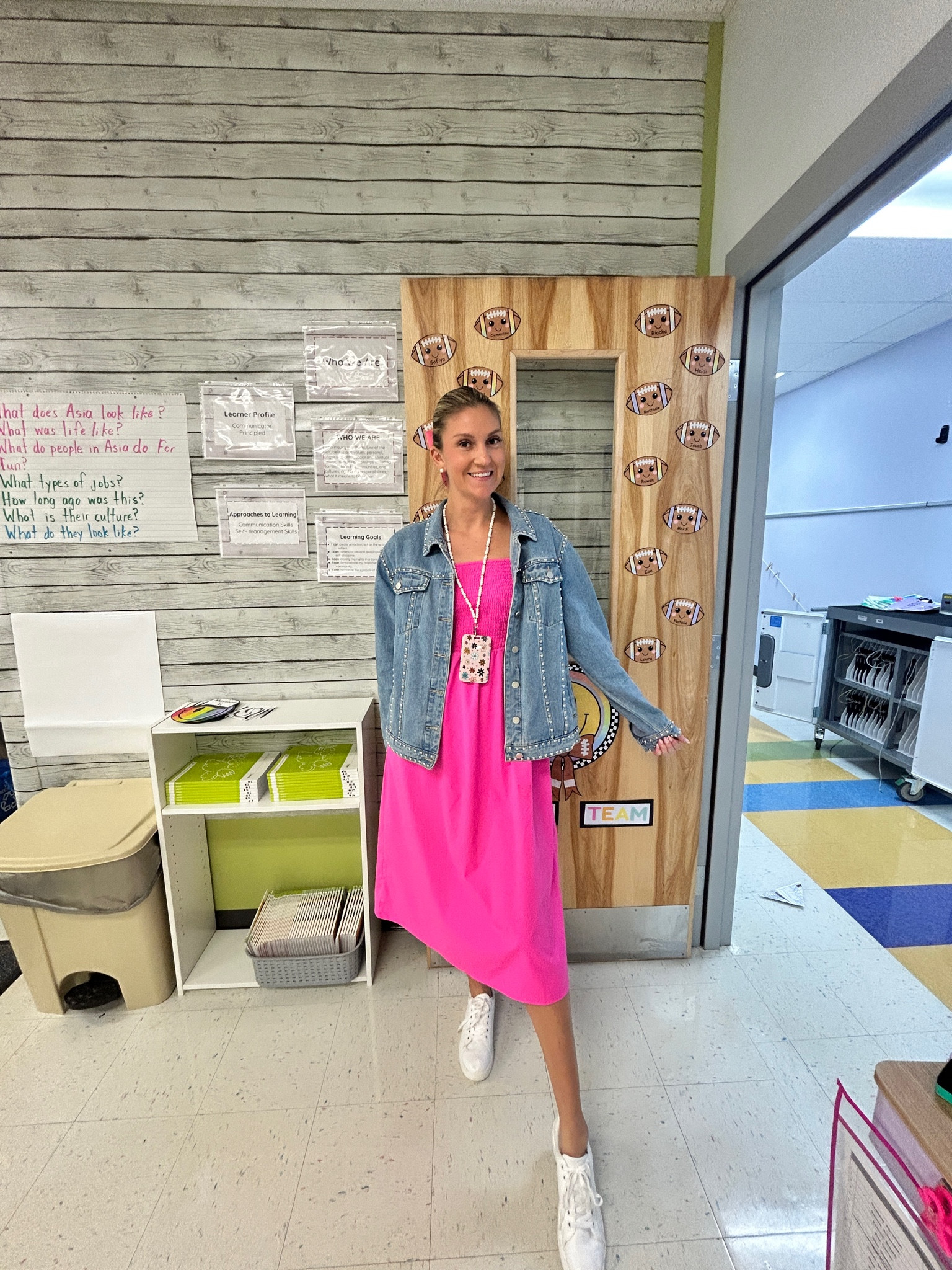 teacher outfit / fall outfit / jean jacket

Jean jacket is tts & im obsessed!!

#LTKStyleTip #LTKWorkwear