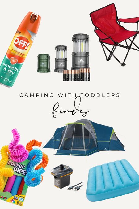 Things we loved tent camping with toddlers!

#LTKfamily