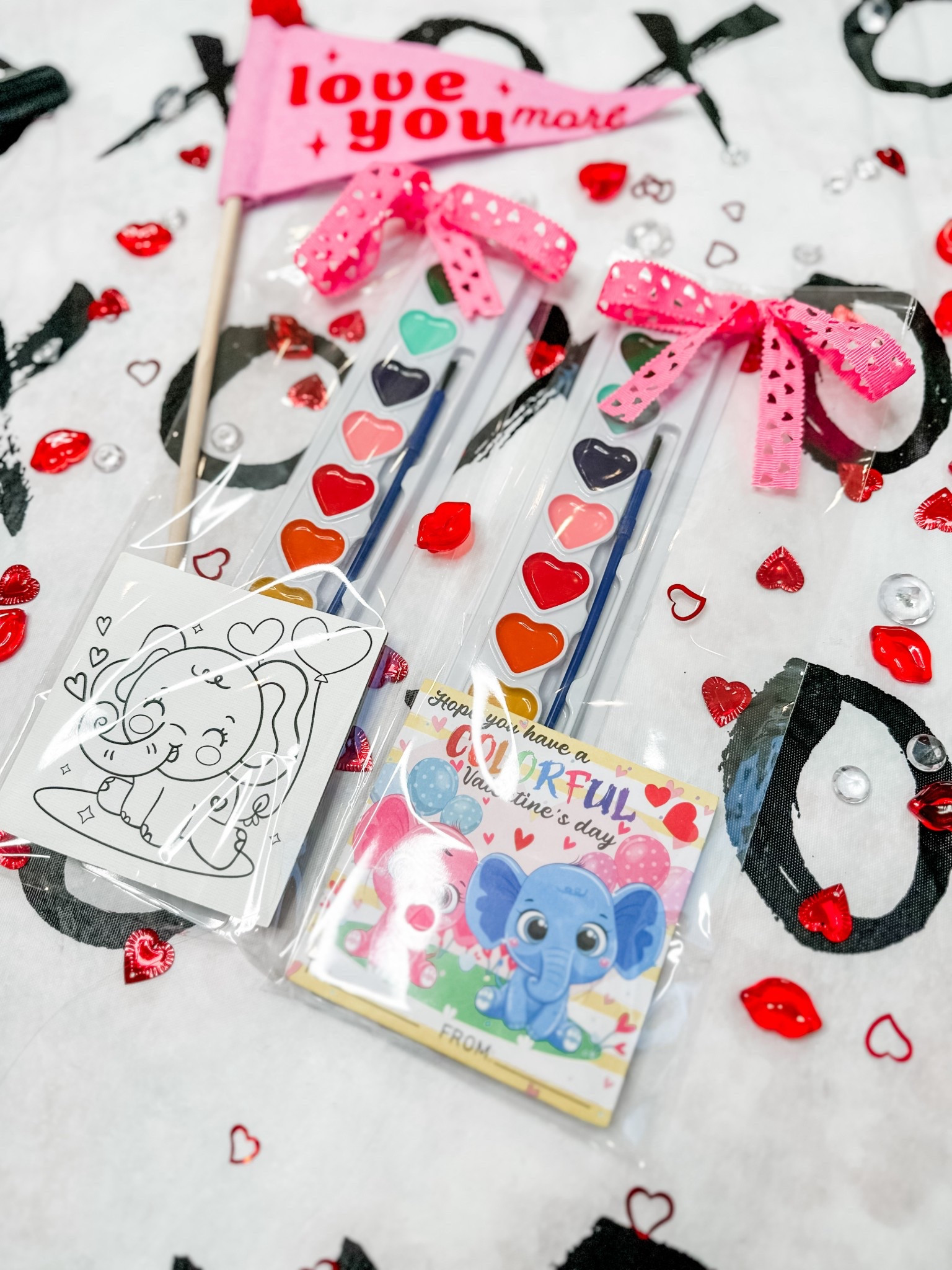 Valentines Day class gift. Valentines paint set. 

#LTKmomlife #LTKValentine #LTKKids