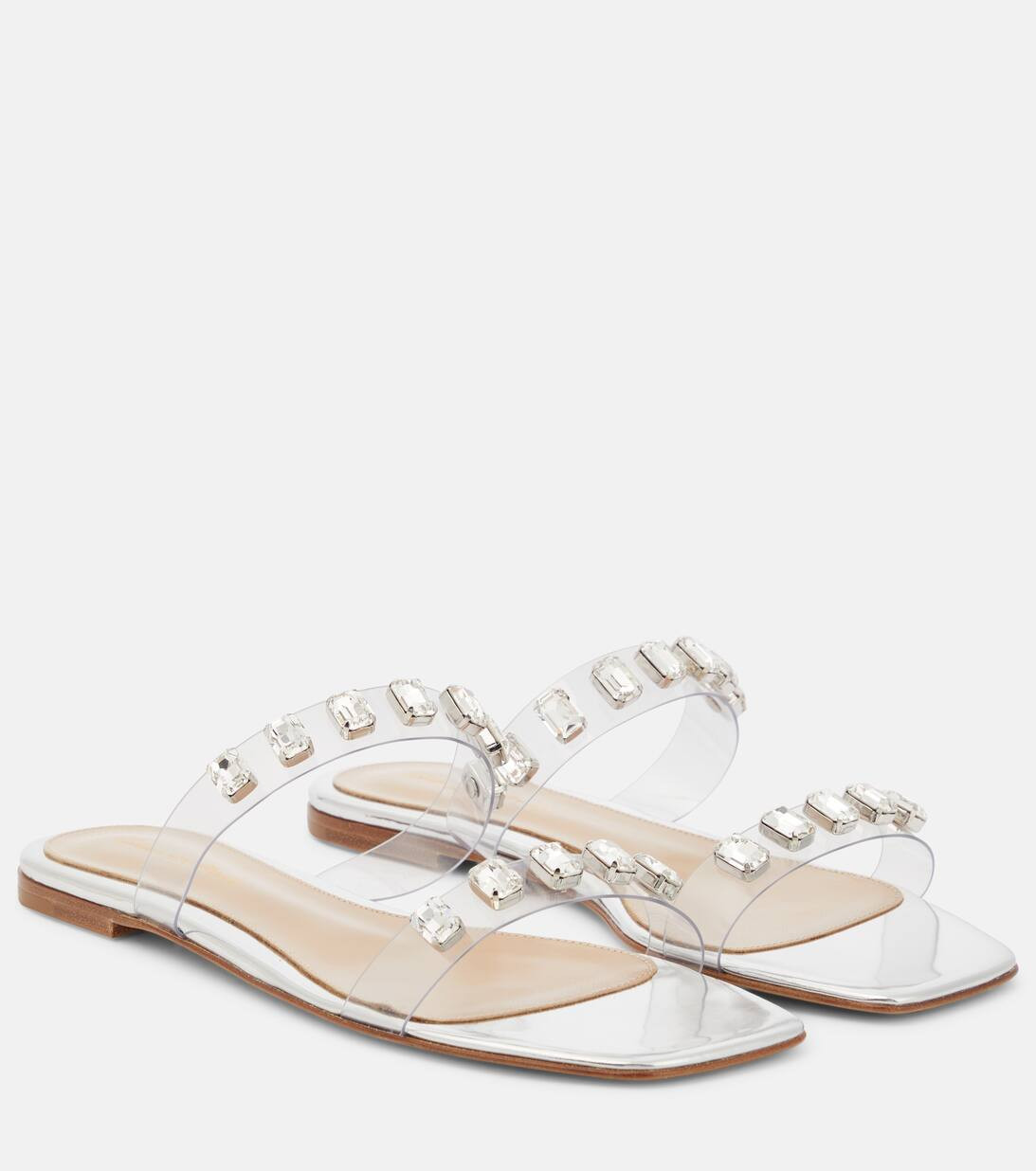 Embellished PVC sandals | Mytheresa (INTL)