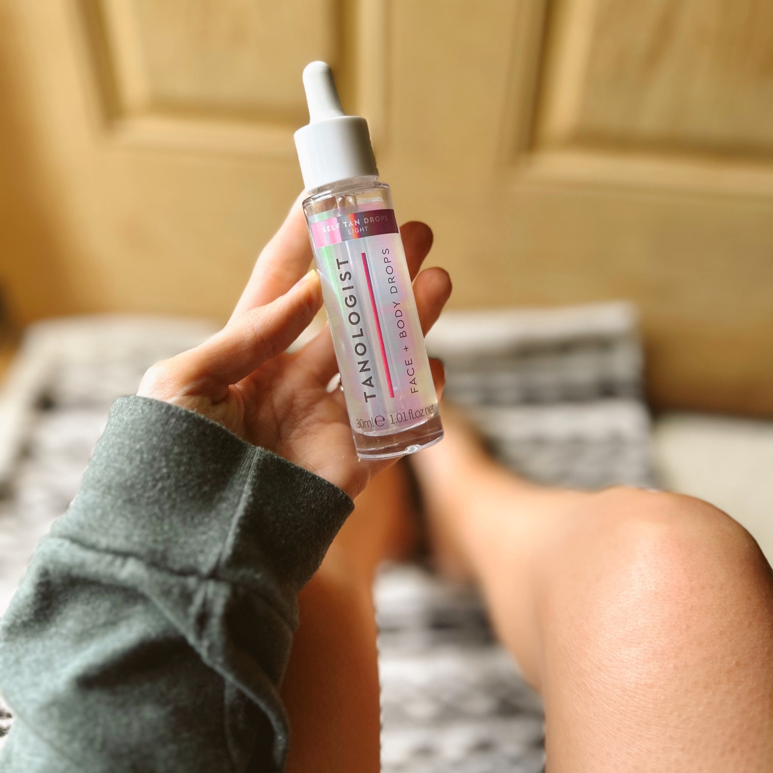 I have been so tired of my legs being 10 shades lighter than the rest of my body (they won’t tan). So I found these self-tanning face and body drops from Tanologist. After two days of mixing it with my moisturizer and not getting any results, I applied it straight to my legs and woke up looking hella sun kissed. And very few Oompa Loompa bits 😂 I’m going to keep using to see if I can find the perfect balance. Right now at Ulta it’s buy one, get one 50% off!

#LTKFind #LTKbeauty