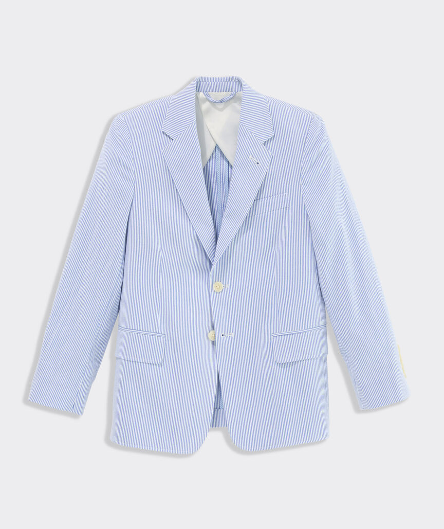 Boys' Seersucker Blazer (8-18) | vineyard vines