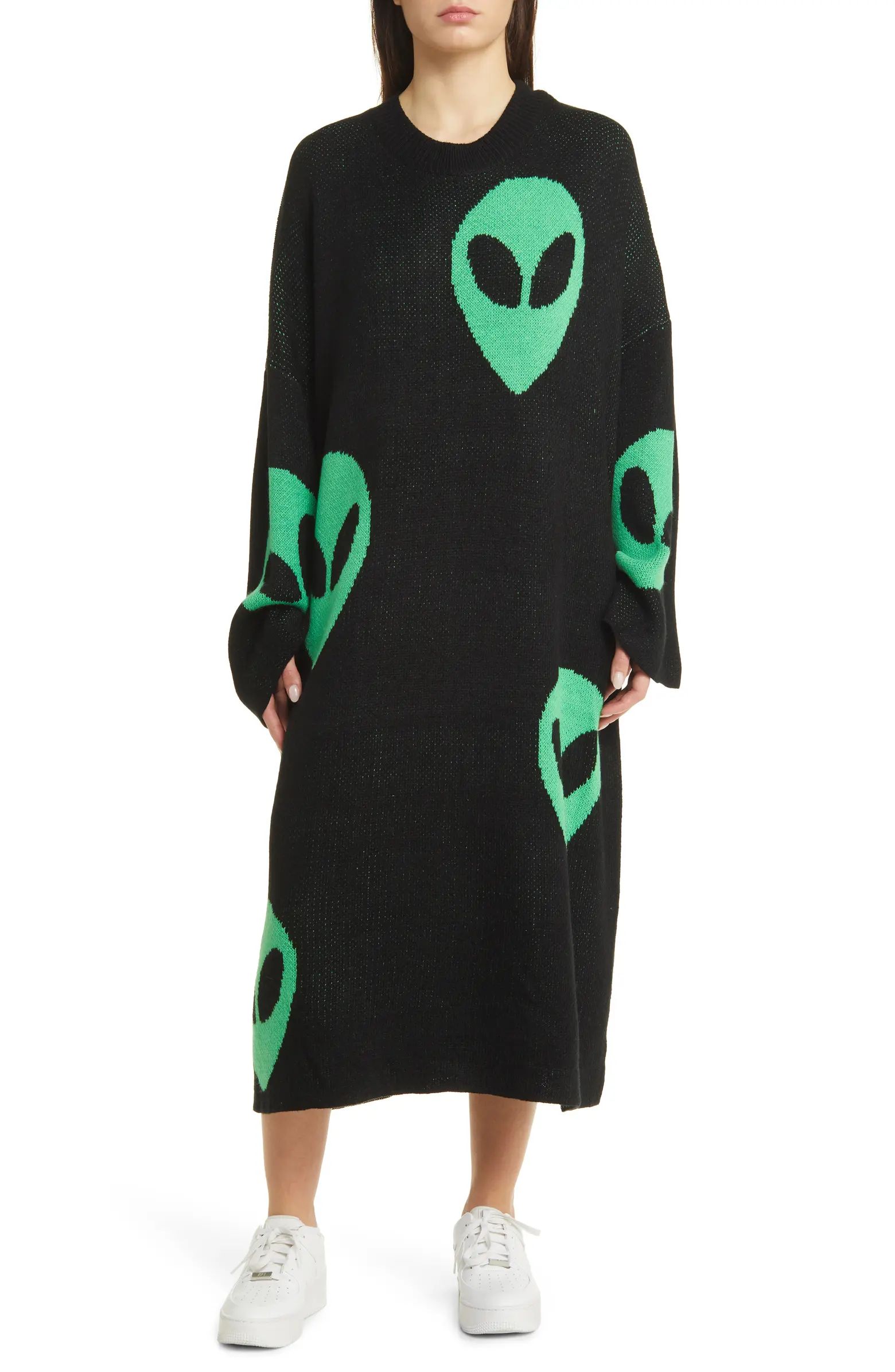 Dressed in Lala Literally Limitless Long Sleeve Oversize Sweater Dress | Nordstrom | Nordstrom
