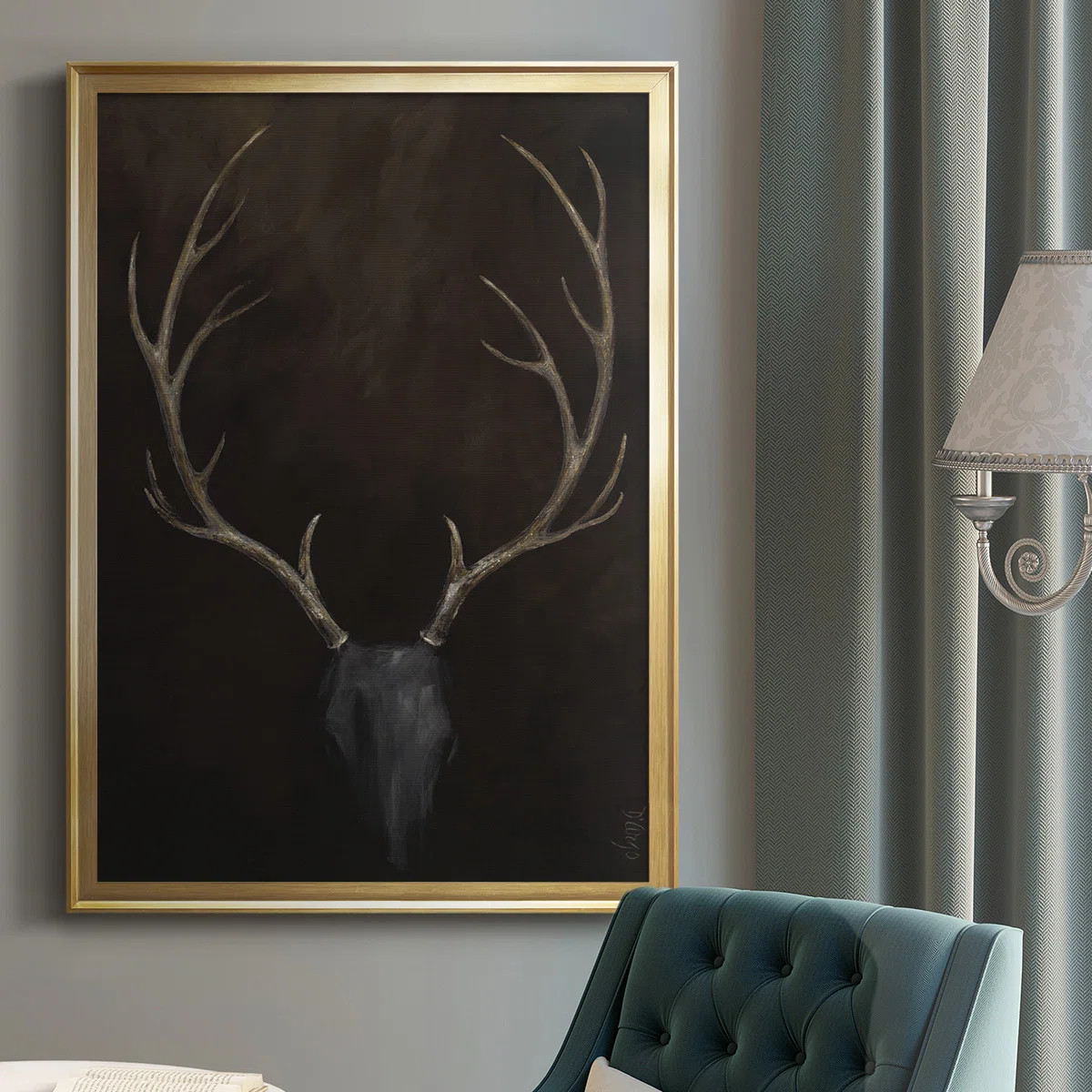 Buck Framed On Paper Print | Wayfair North America