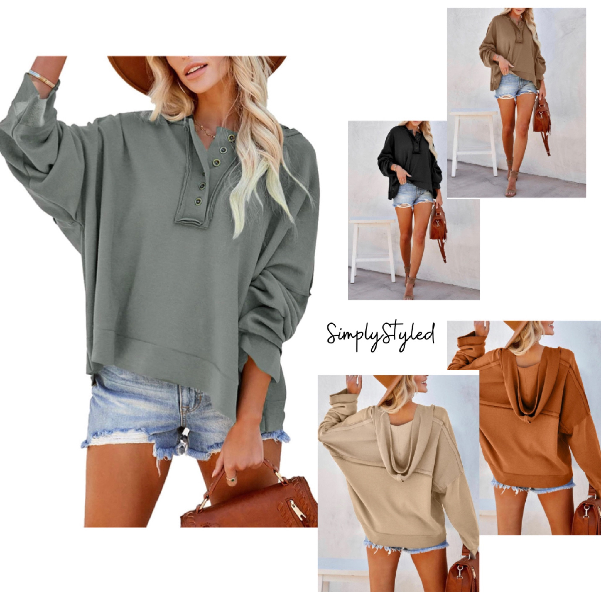 I am obsessed with this button down hoodie!! It’s so soft and comfortable🤎 

Size: S

#Button #LongSleeve #Crop #Hoodies #Pullover #Hooded #Sweatshirts 

#LTKSeasonal #LTKsalealert #LTKfindsunder50