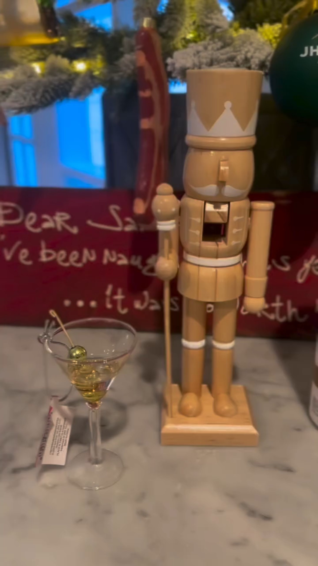 This little guy got the ultimate holiday glow-up! ✨ 

This nutcracker needed a makeover and now he’s living his best diva glam life in our pink themed tree! A little gold spray paint, hot glue, pink ribbon, and a tiny martini glass later… he’s Holiday ready and totally extra. We’re obsessed!

Comment GLAM to shop the links to this DIY! 💂🏻‍♀️

XOXO,
Glover Girls 💋 

#holidaydecor #Christmasdiy #glamchristmas  #diyholidaydecor #XOXOGloverGirls