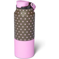 BruMate Rise 35 oz Water Bottle in Mocha Dot | Glik's