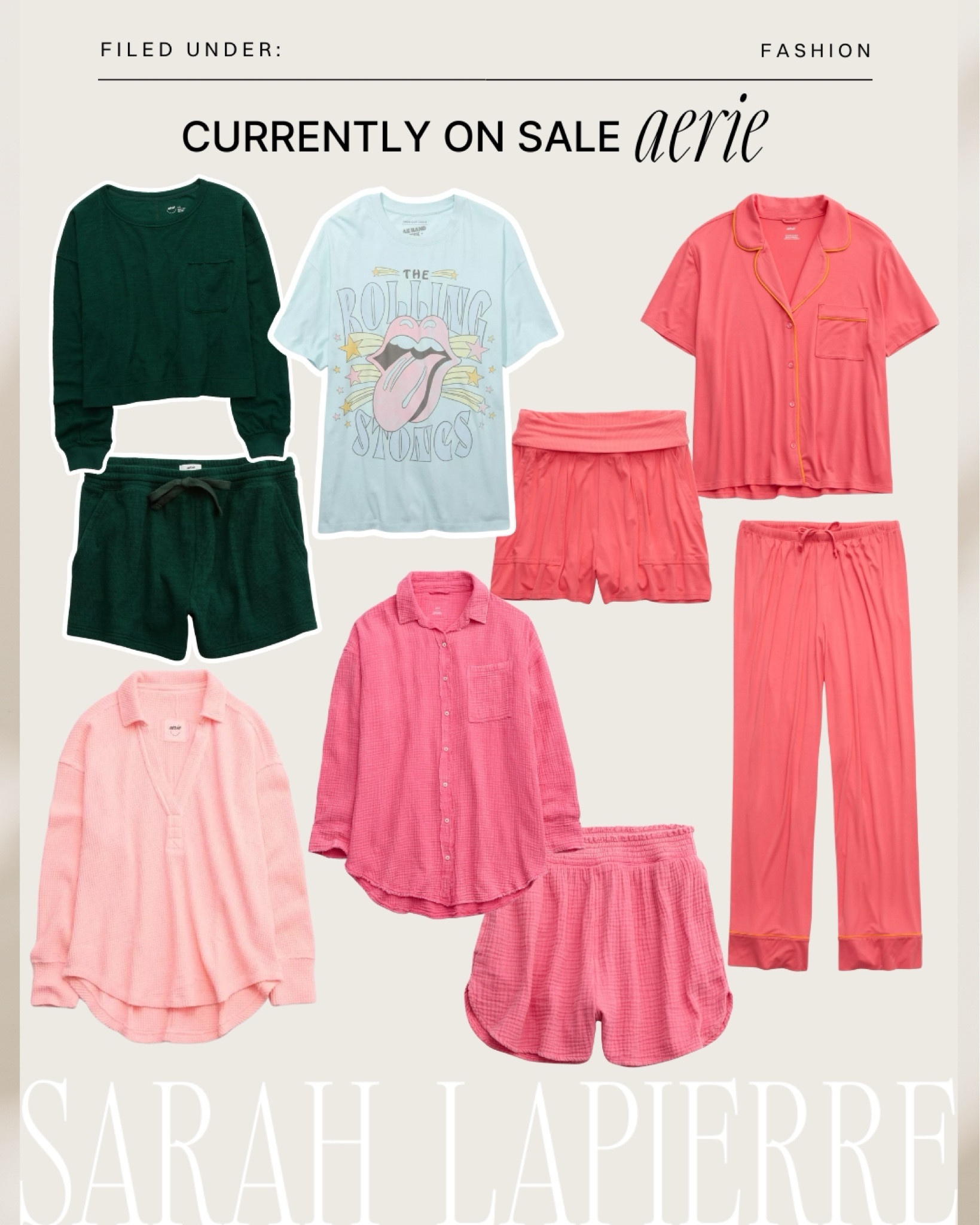 My most recent order from the Aerie sale! All the comfy and soft things for summer 🫶🏼 will be so great postpartum 

#LTKsalealert #LTKstyletip