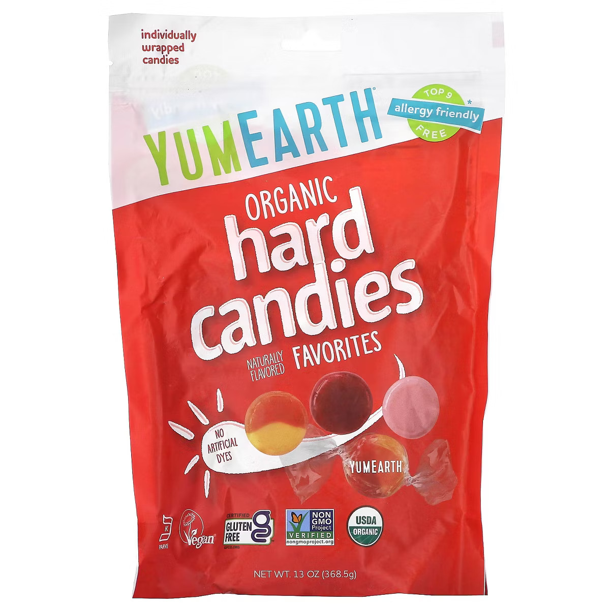YumEarth Organic Hard Candies, Favorites, 13 oz (368.5 g) | Target