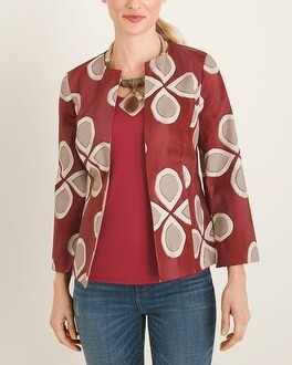 Short Printed Jacket | Chico's