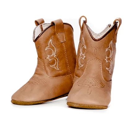 MaMTaKoN Real Leather Soft Sole Baby Cowboy Boots | Walmart (US)