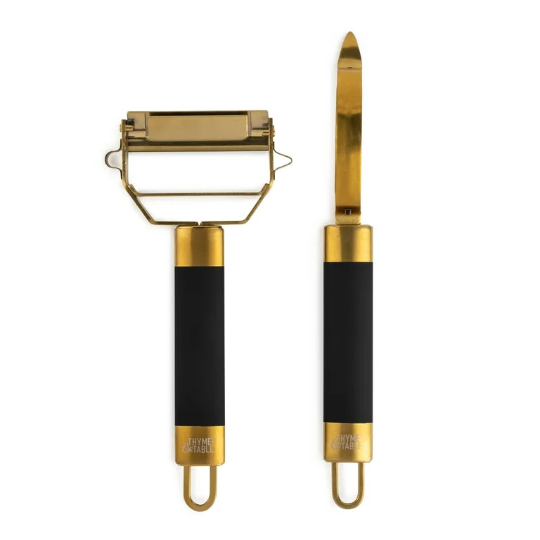 Thyme & Table Stainless Steel Vegetable Peeler, 2-Pack | Walmart (US)