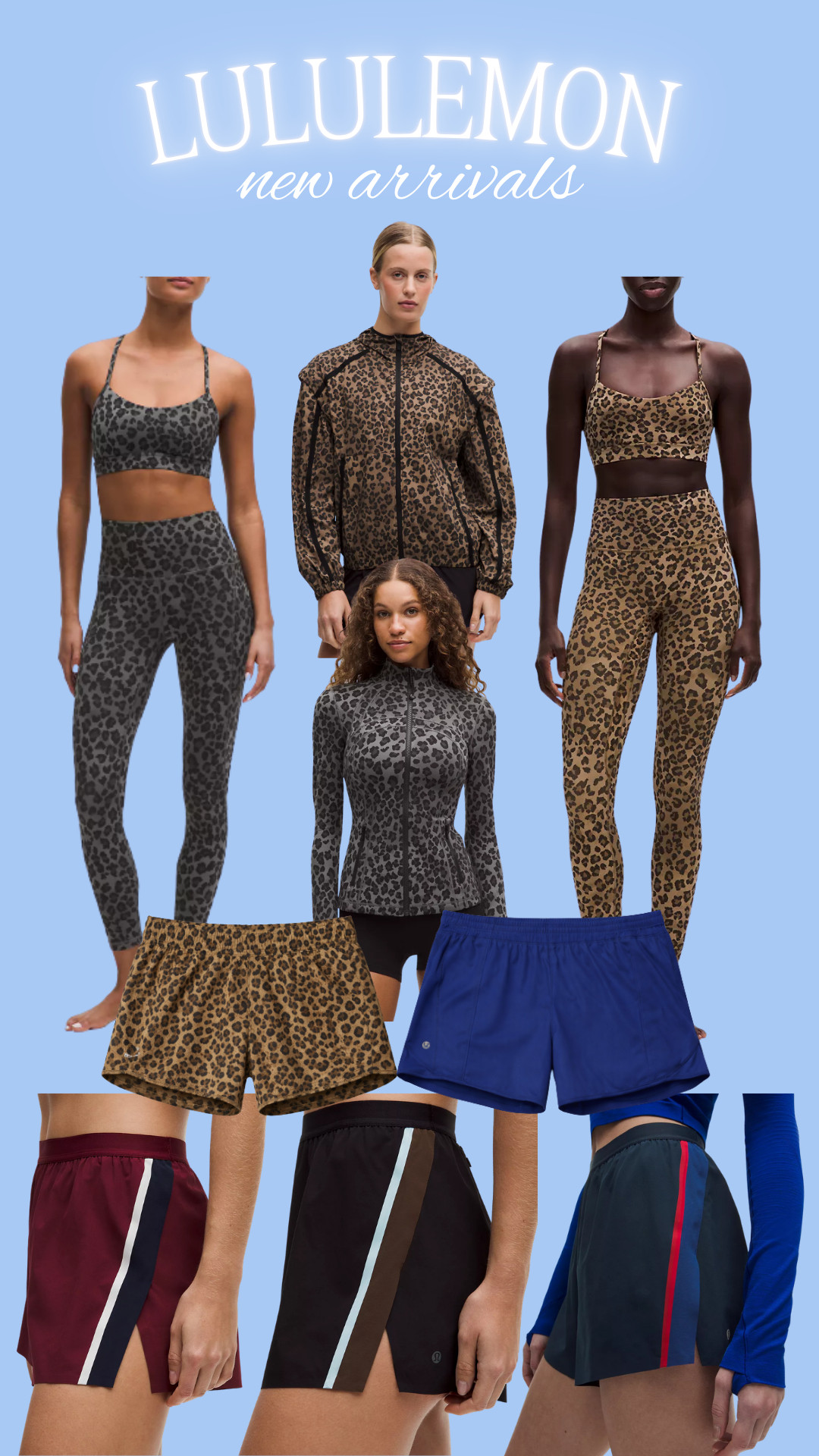 lululemon new arrivals I am loving! living for the animal print 

 

#LTKootd #LTKfitnessgoals #LTKActive