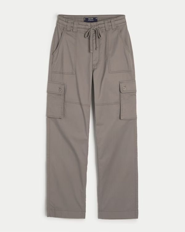 Ultra High-Rise Dad Cargo Pants | Hollister (US)