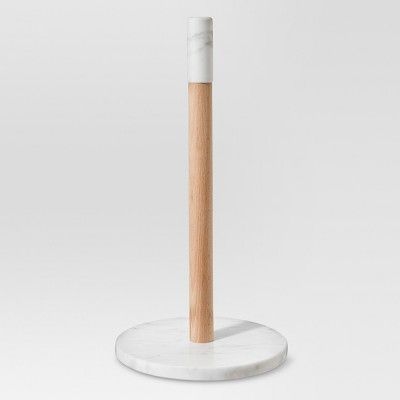 Paper Towel Holder Marble & Beechwood - Threshold™ | Target