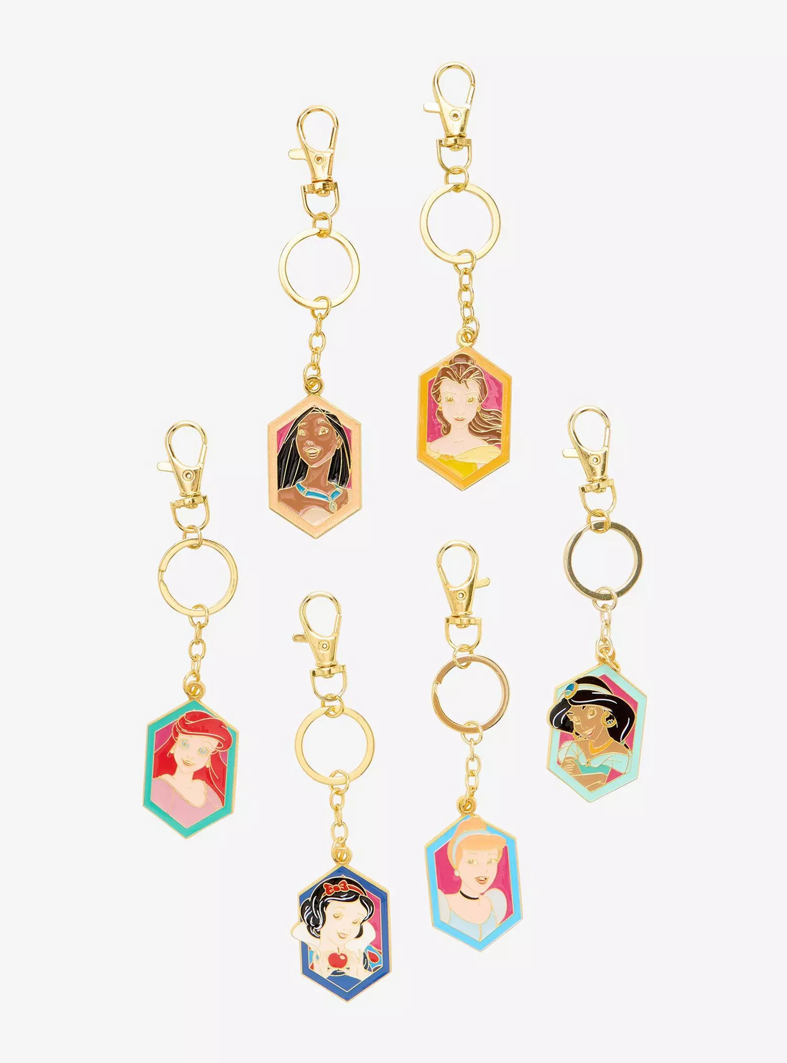 Disney Princesses Portraits Blind Box Keychain - BoxLunch Exclusive | BoxLunch | BoxLunch