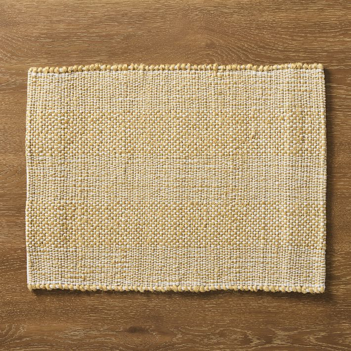 Chunky Textured Woven Placemats | West Elm (US)