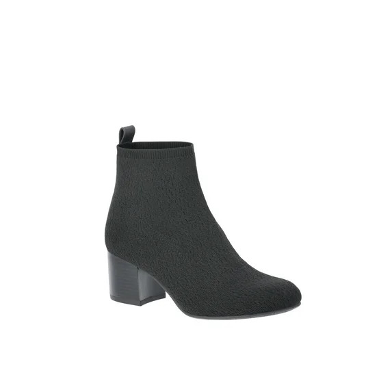 Time and Tru Women's Comfort Knit Booties | Walmart (US)