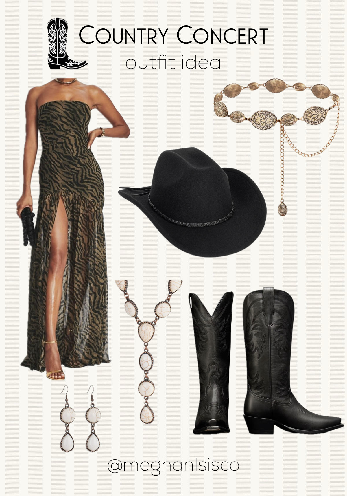 Edgy Country Concert Outfit Idea 🖤

 

 #LTKootd